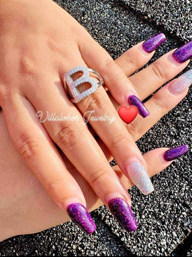 Letter B Ring